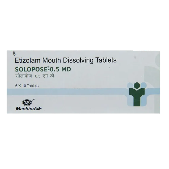 solopose md 0.5mg tablet 10's